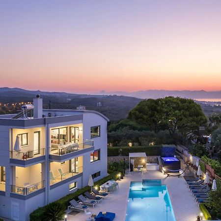 Elysium Seaview Oasis Vila Kato Galatas Exterior foto