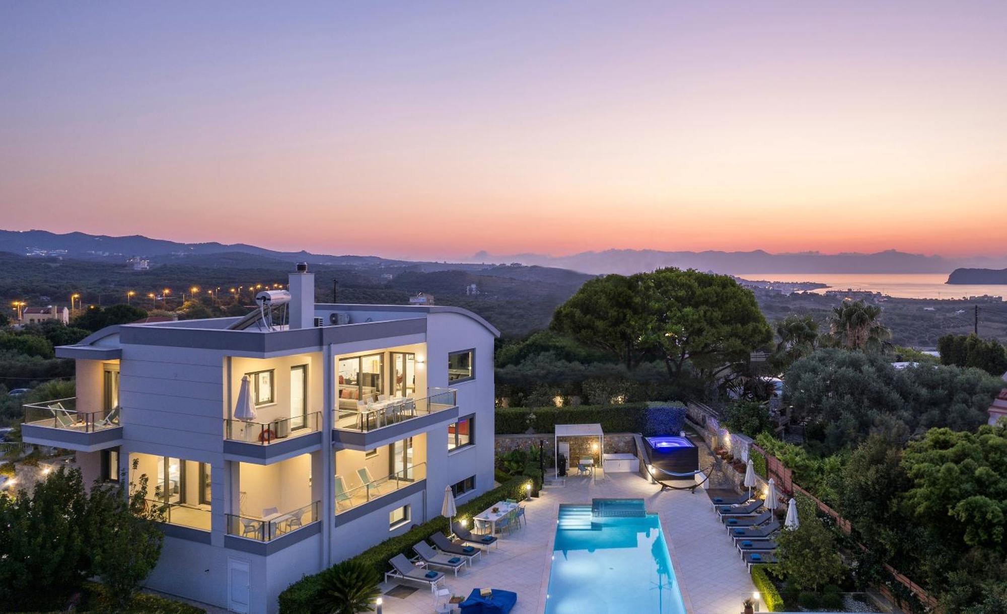 Elysium Seaview Oasis Vila Kato Galatas Exterior foto