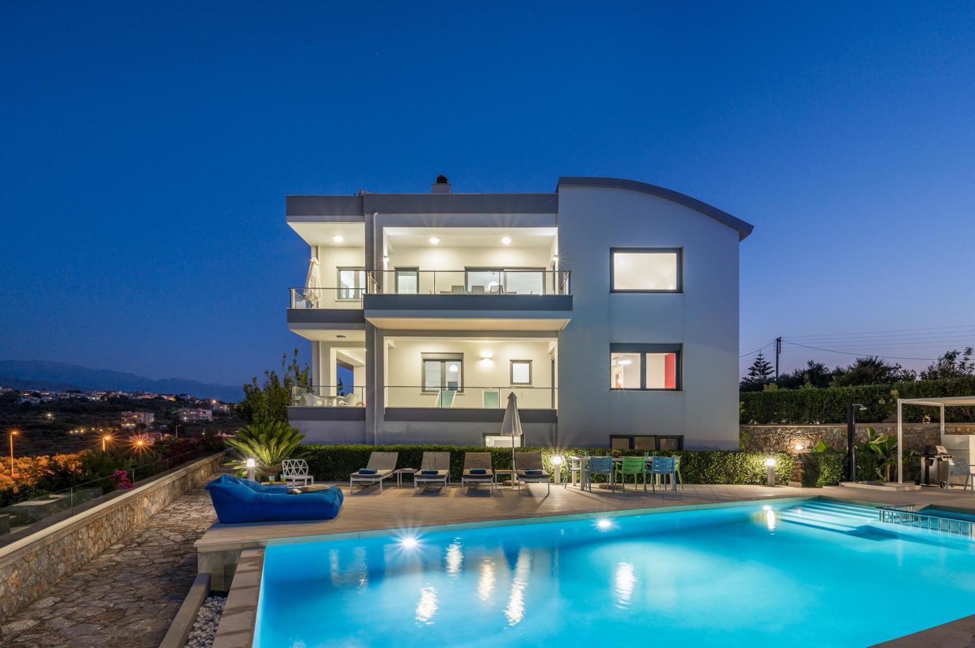 Elysium Seaview Oasis Vila Kato Galatas Exterior foto