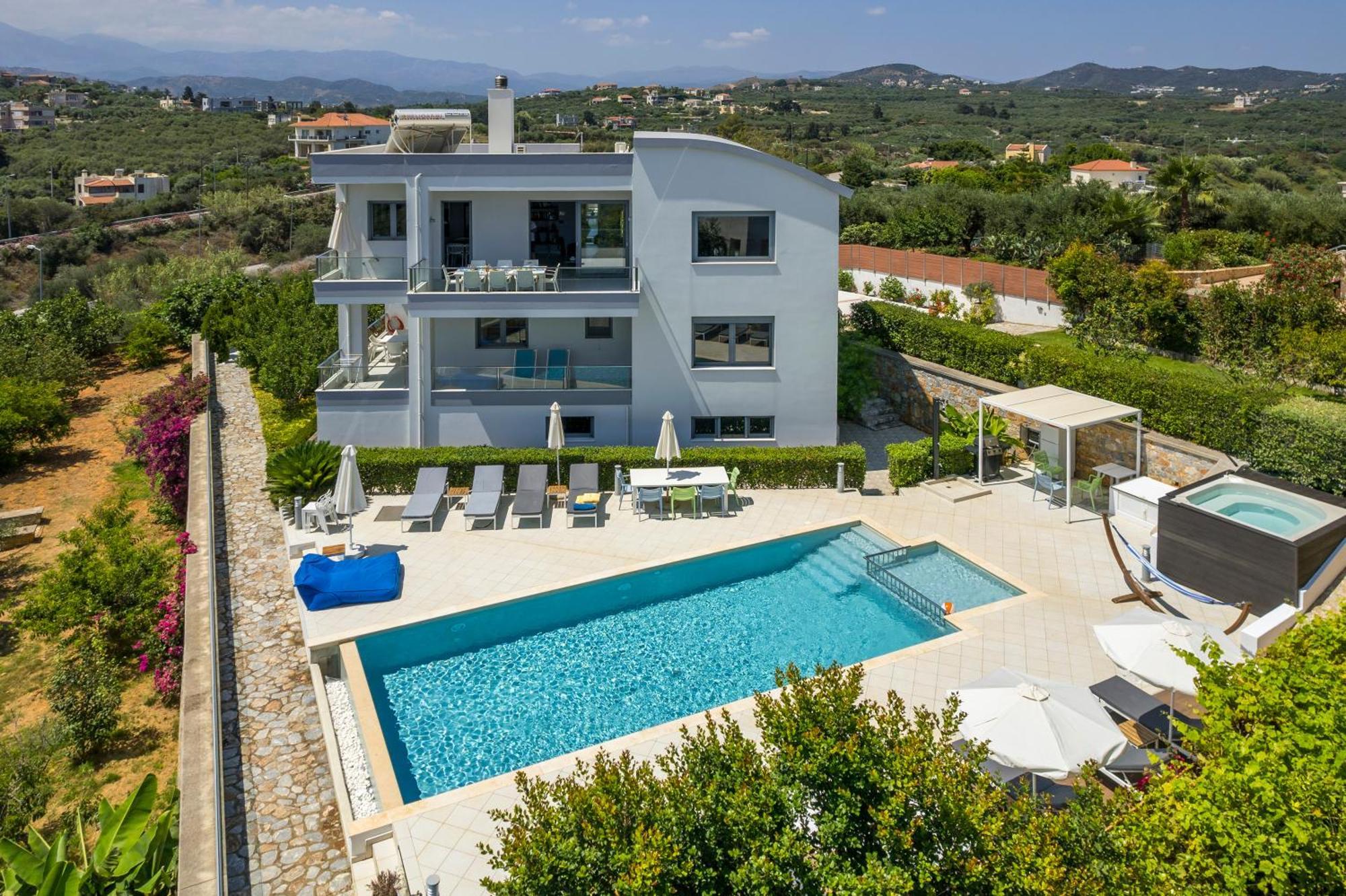 Elysium Seaview Oasis Vila Kato Galatas Exterior foto