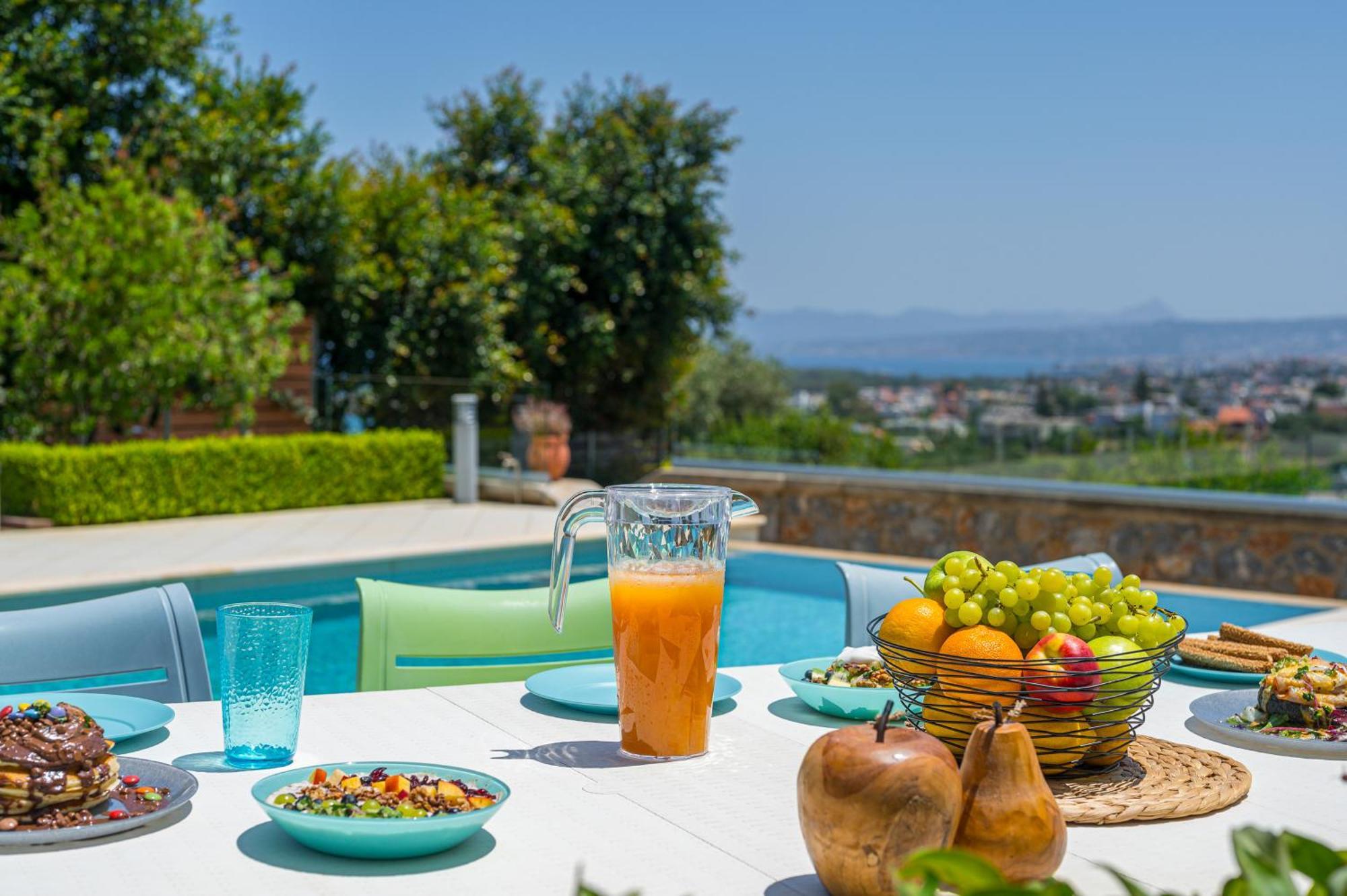 Elysium Seaview Oasis Vila Kato Galatas Exterior foto