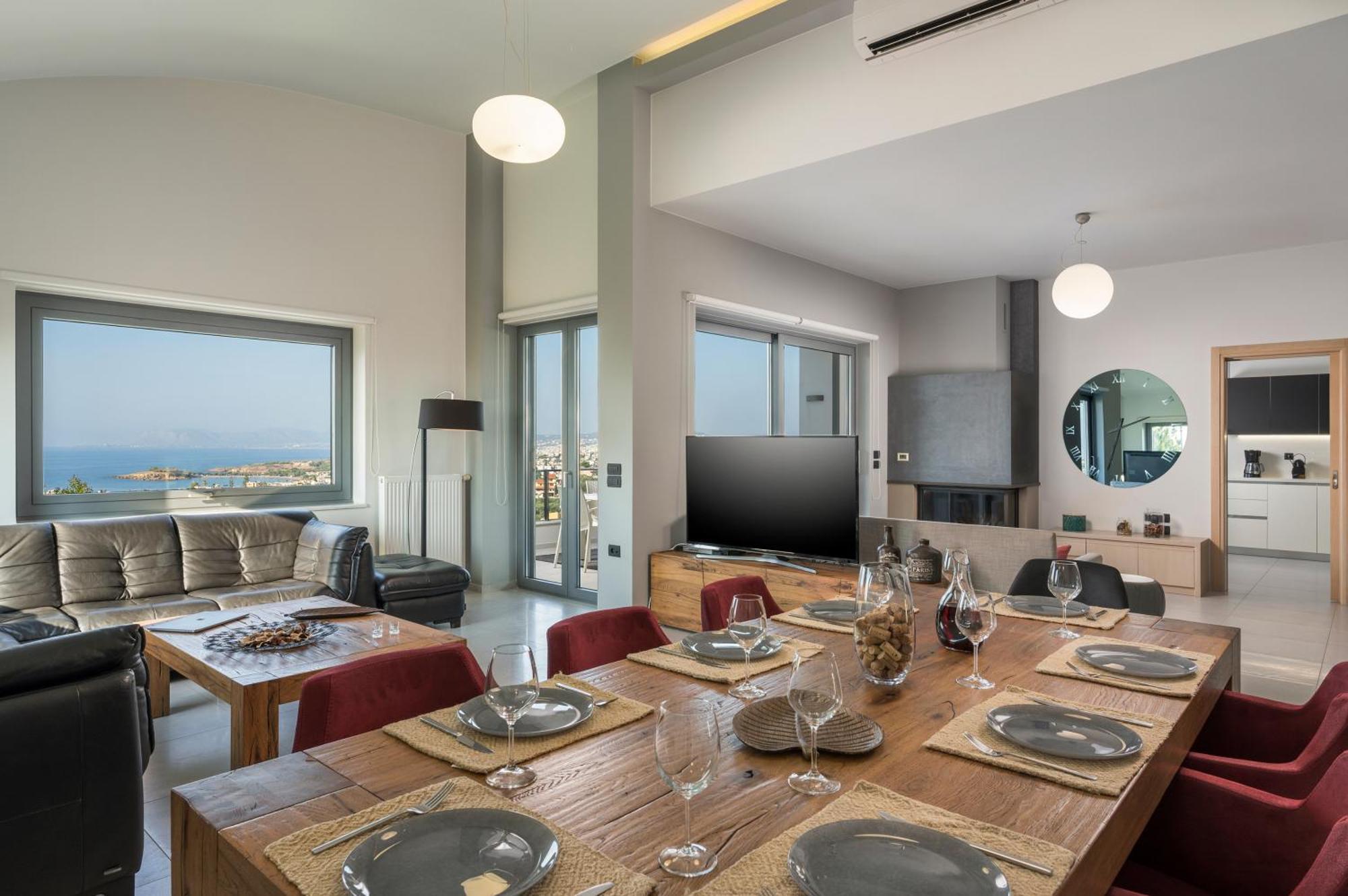 Elysium Seaview Oasis Vila Kato Galatas Exterior foto