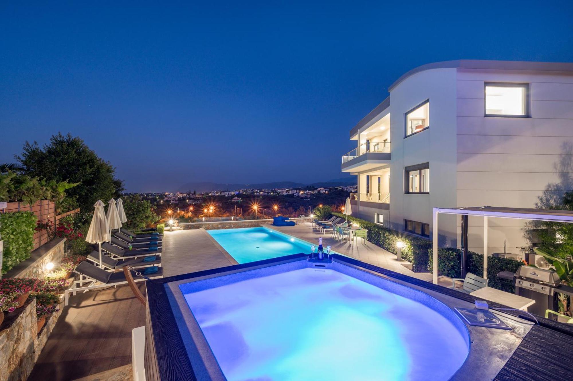 Elysium Seaview Oasis Vila Kato Galatas Exterior foto
